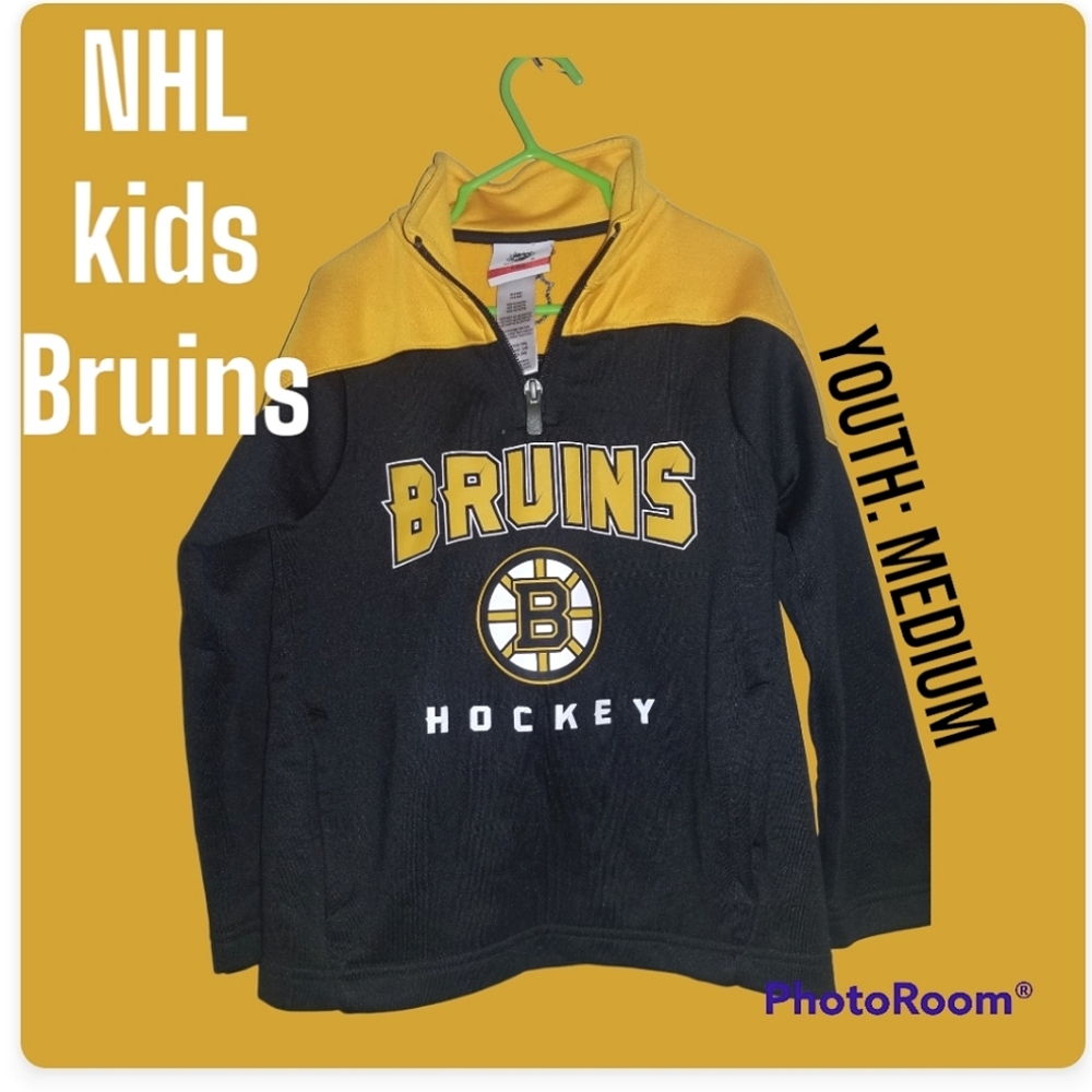 NHL KIDS APPAREL BOSTON BRUINS PULLOVER SWEATSHIRT